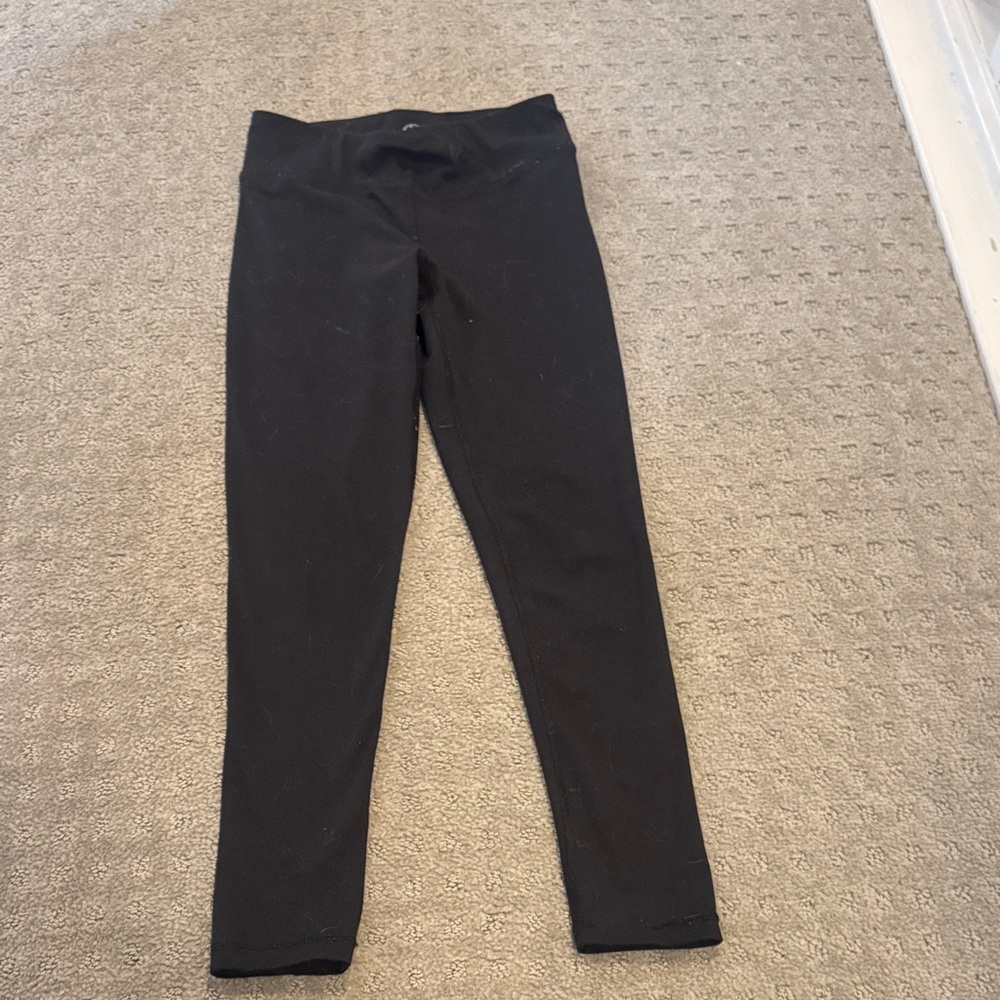 90 Degree By Reflex Black Girls' Active Leggings